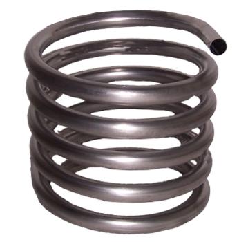 1.4521 - Stainless steel cooling coils of various lengths from 15 mm tube